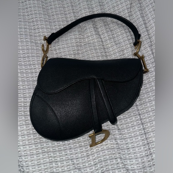 Black Dior saddle bag crossbody - Picture 1 of 7